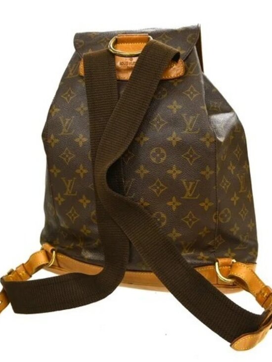 Best03 LOUIS VUITTON MONTSOURIS GM BACKPACK MONOGRAM M51135 SP0979 YQ08262 main image 14